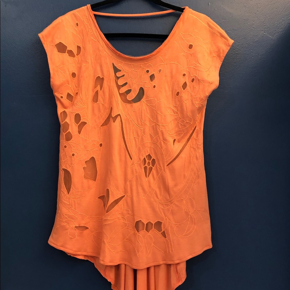 Coral Tunic Top
